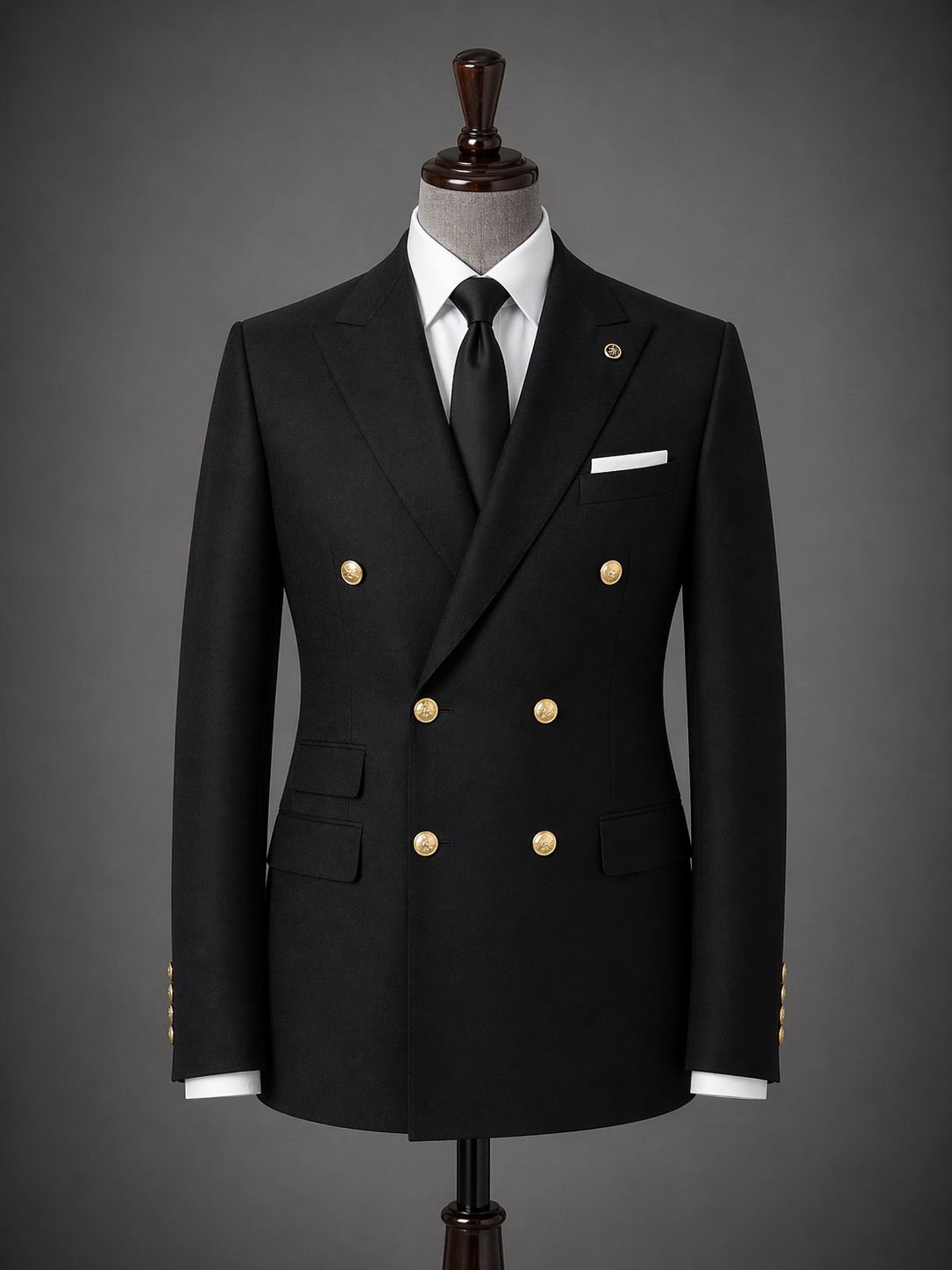 Elegant black suit