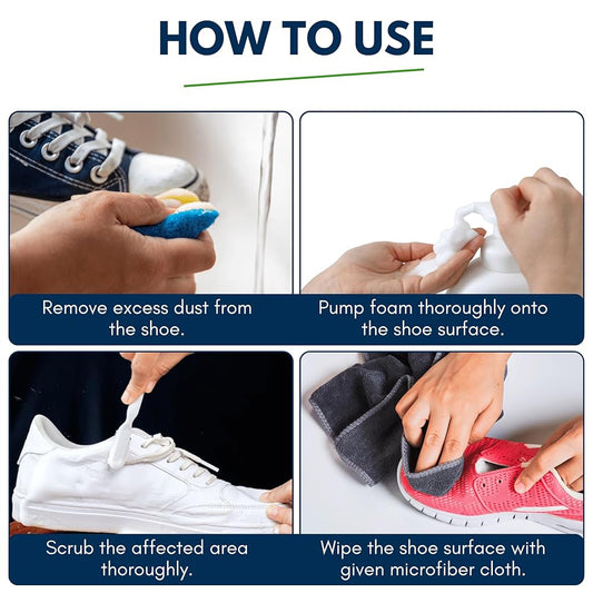 🧼 ShoeShine Pro™ – Premium Waterless Shoe Cleaner ✨