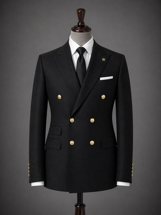 Elegant black suit