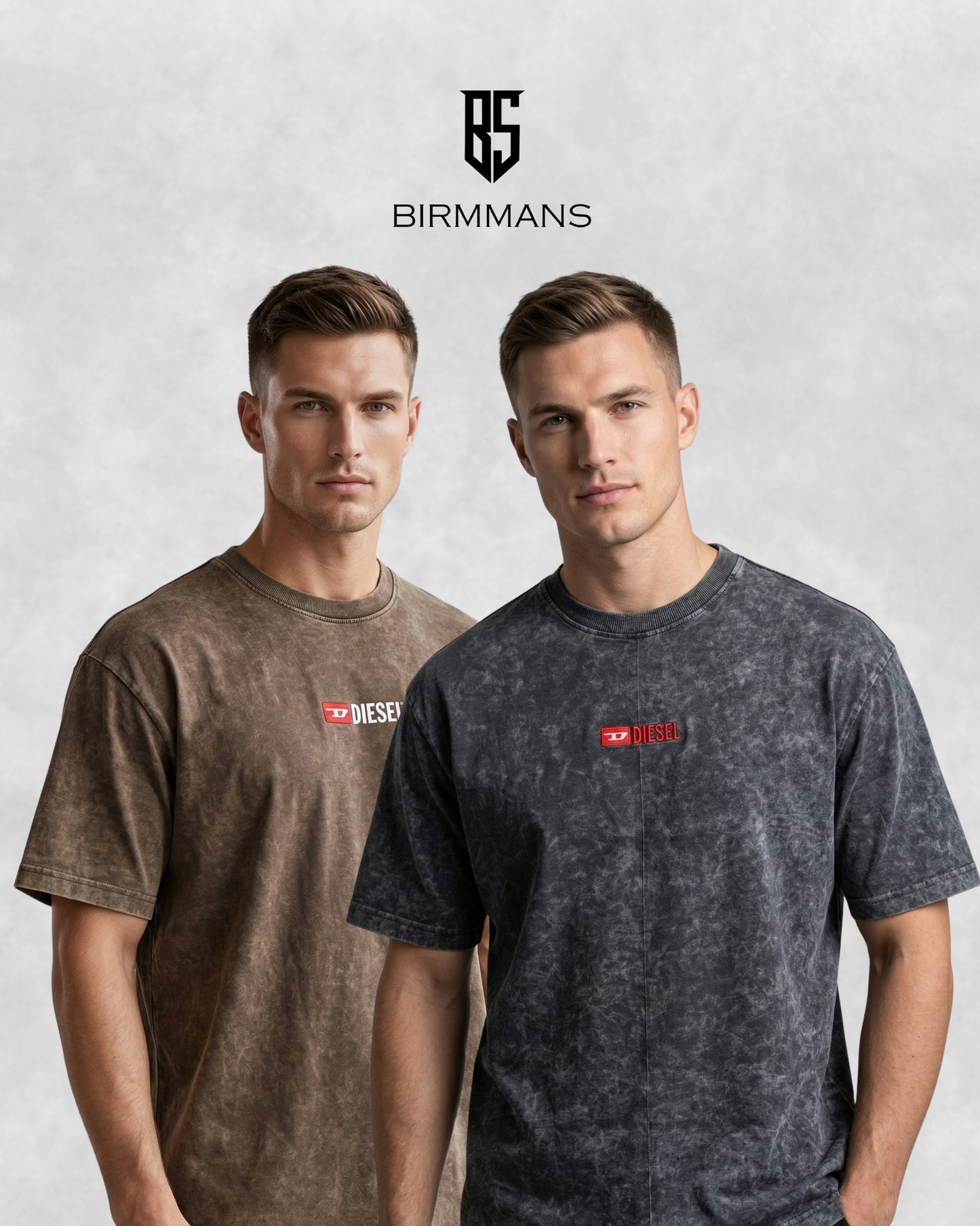 PREMIUM LOOPKNIT FABRIC FIVE SLEEVE OVER SIZE T-SHIRT (COMBO)